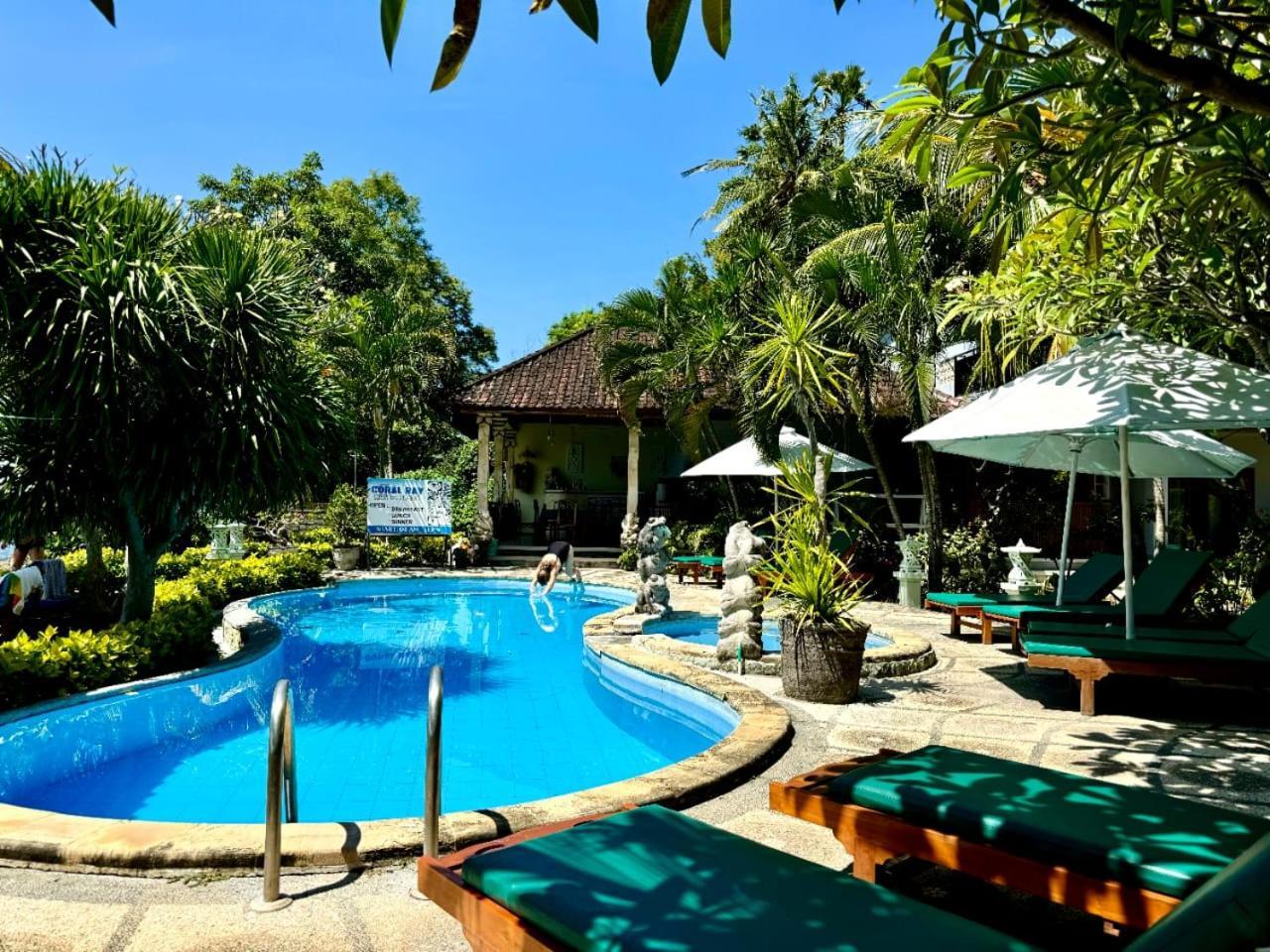Coral Bay Bungalows Amed  Exterior photo